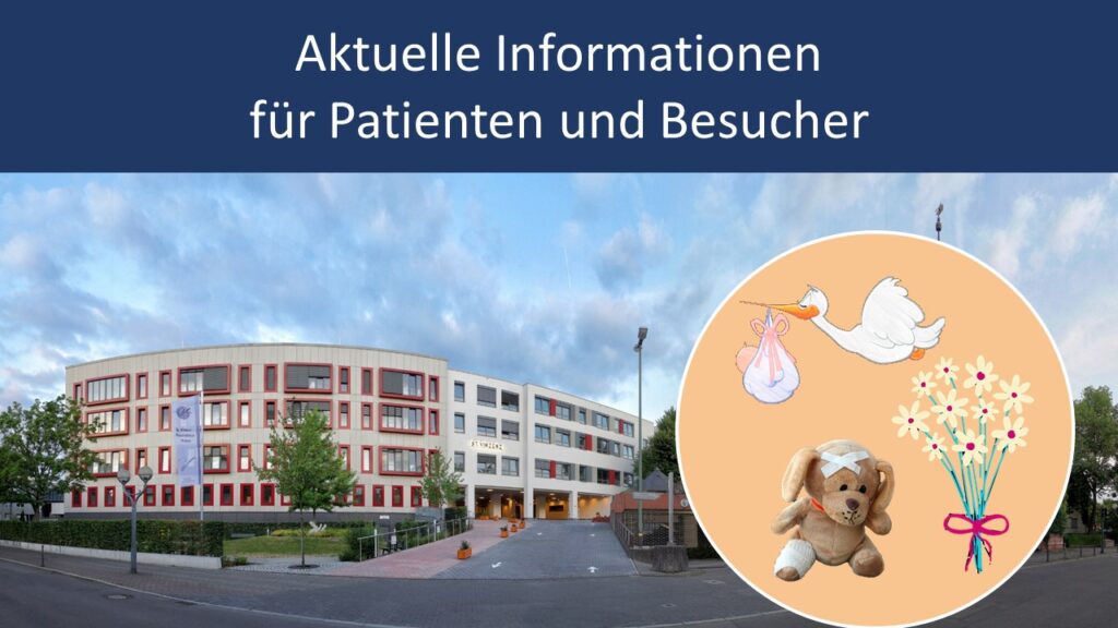 Aktuelle Informationen für Patienten und Besucher