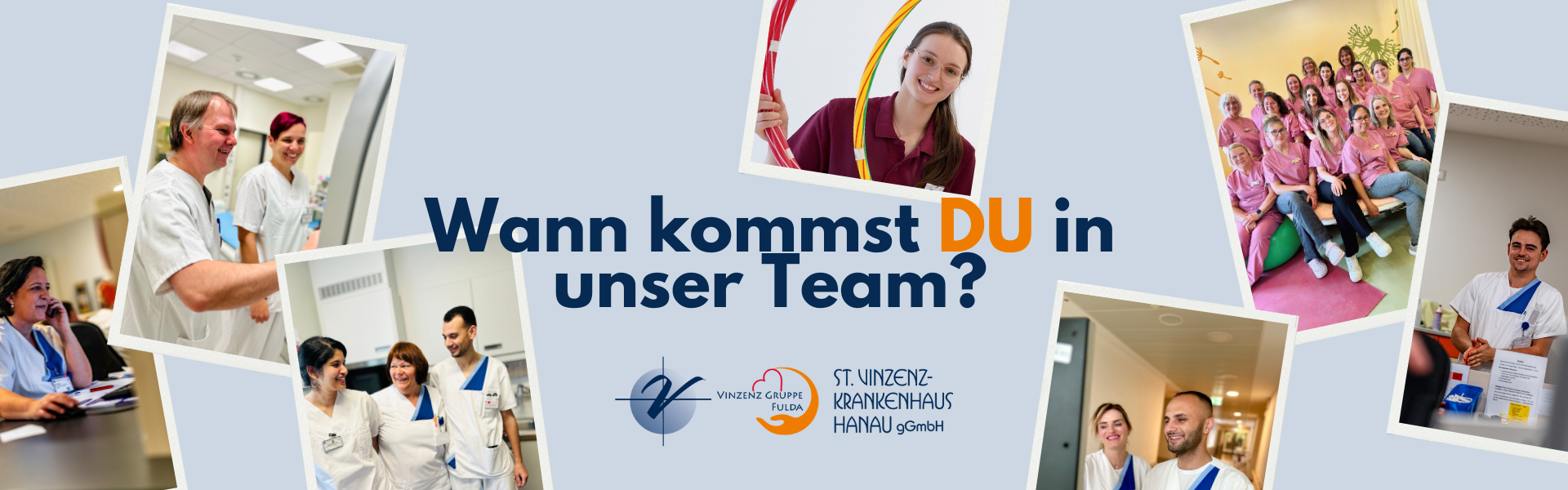 Wann kommst du in unser Team? Mitarbeit und Karriere im St. Vinzenz-Krankenhaus Hanau